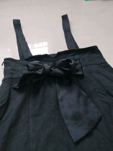 Korean Dungaree Skirt Dress