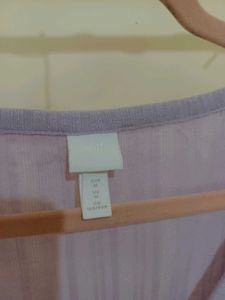 H&amp;M Lilac Cardigan