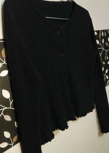 BLACK JACKET/TOP