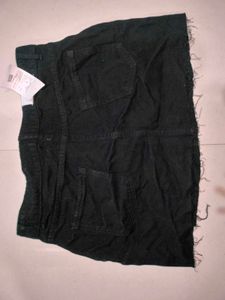 Denim Mini Skirt