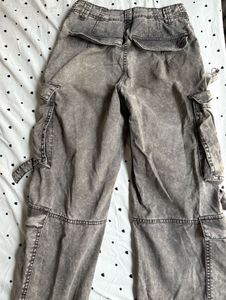 black faded grey wash pinteresty cargo jeans