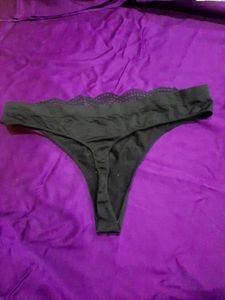Black  Thong