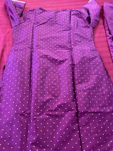 Partywear 3 Piece Kurti Palazzo Dupatta Set