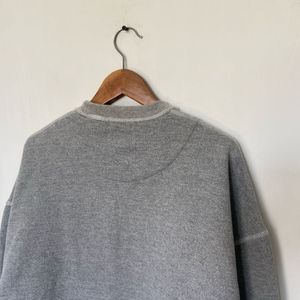 Gray Pullover Sweatshirt