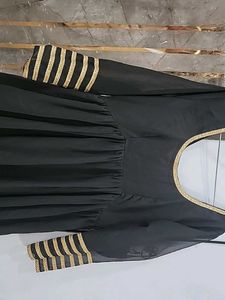 Elegant Black Ethnic Gown