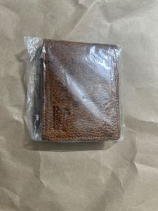 Leather Bifold Wallet - New in Package