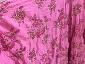 Pink Floral Kurta