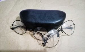 Round Black Frame Glasses