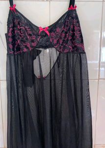 Baby Doll Dress (Black)