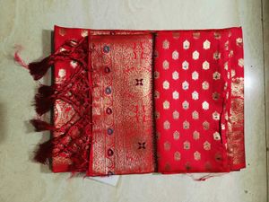 Elegant Blue Banarasi  Silk Saree