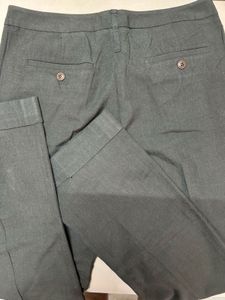 Dark Grey Formal Trousers Women