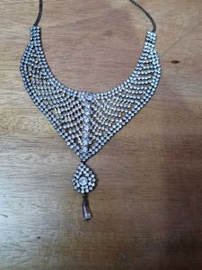 White Stone Necklace