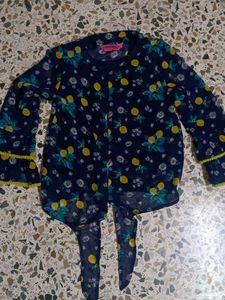 Floral top for girls