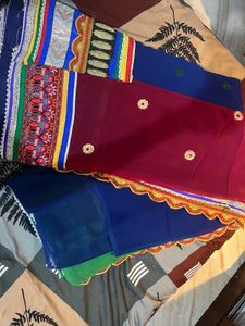 Blue Dress Material