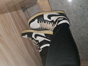 OG Nike Jordan 1 Low Black&amp;White Sneakers Shoes