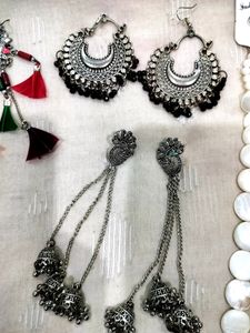 Earings, neckless