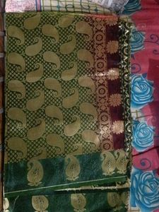 Elegant Green Saree