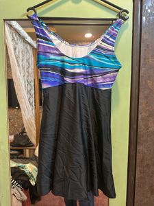 Lobster Sleeveless Frock Swimwear