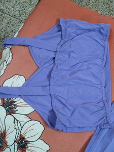 Purple Two-Piece Set