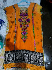 Salwar Suit Set With Free Dupatta