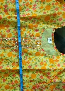 Kota Doria Short Kurta (Size 44)