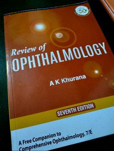 Review Of Ophthalmology, A K Khurana 7th Edition