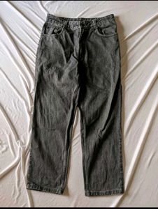 Charcoal Baggy Jeans For Men