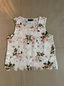 Floral Lace Tank Top