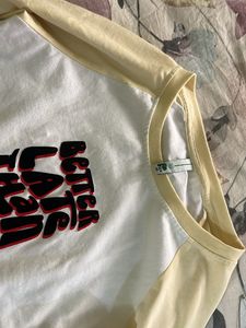 Graphic Print Long Sleeve Top