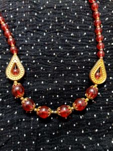 Red With Gold Colour Chain 💫