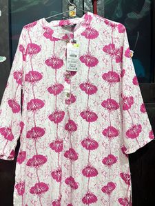 Pink Design Kurta