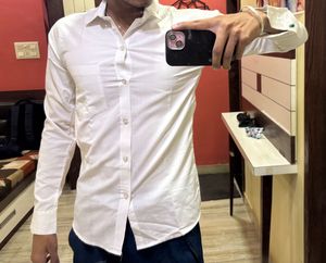 Crisp White Dress Shirt
