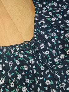 Floral Print Midi Dress