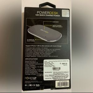 POWERUP Dual Coil High-Speed Wireless Charger Pad