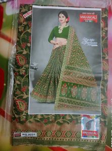 beautiful cotton saree set of 2