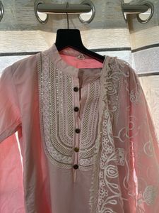 Elegant Pink Kurta suit
