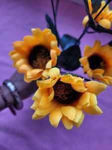 Yellow Sun Flower Bunches