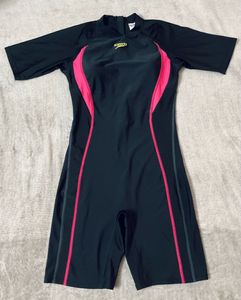 Speedo Swimsuit - Black & Pink