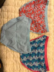 Set Of 3 New Panties By Nykaa
