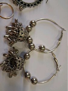 Assorted Earrings &amp; Ring Set Perfect For Navratri