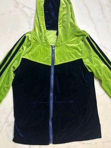 Velvet Hoodie Jacket