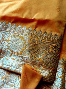 Banarasi Silk Saree Blouse 44