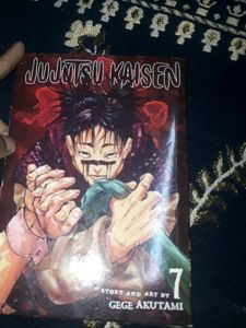 Combo Of JUJUTSU kaisen Manga Vol 4,5,6,7