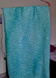 Skyblue  New Saree