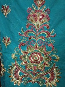 Net and Georgette half-n-half