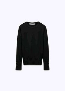 Zara Basic Plain Knit Sweater