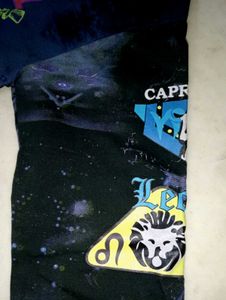 Lucky Charm Zodiac Print Sweatshirt