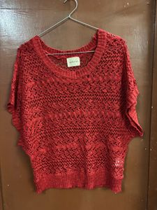 Red Knit Sweater