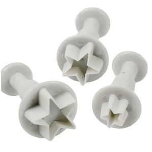 4pcs Plunger Cutters For Baking And Crafts