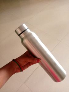 New Steel Water Bottle Of 1 Litre